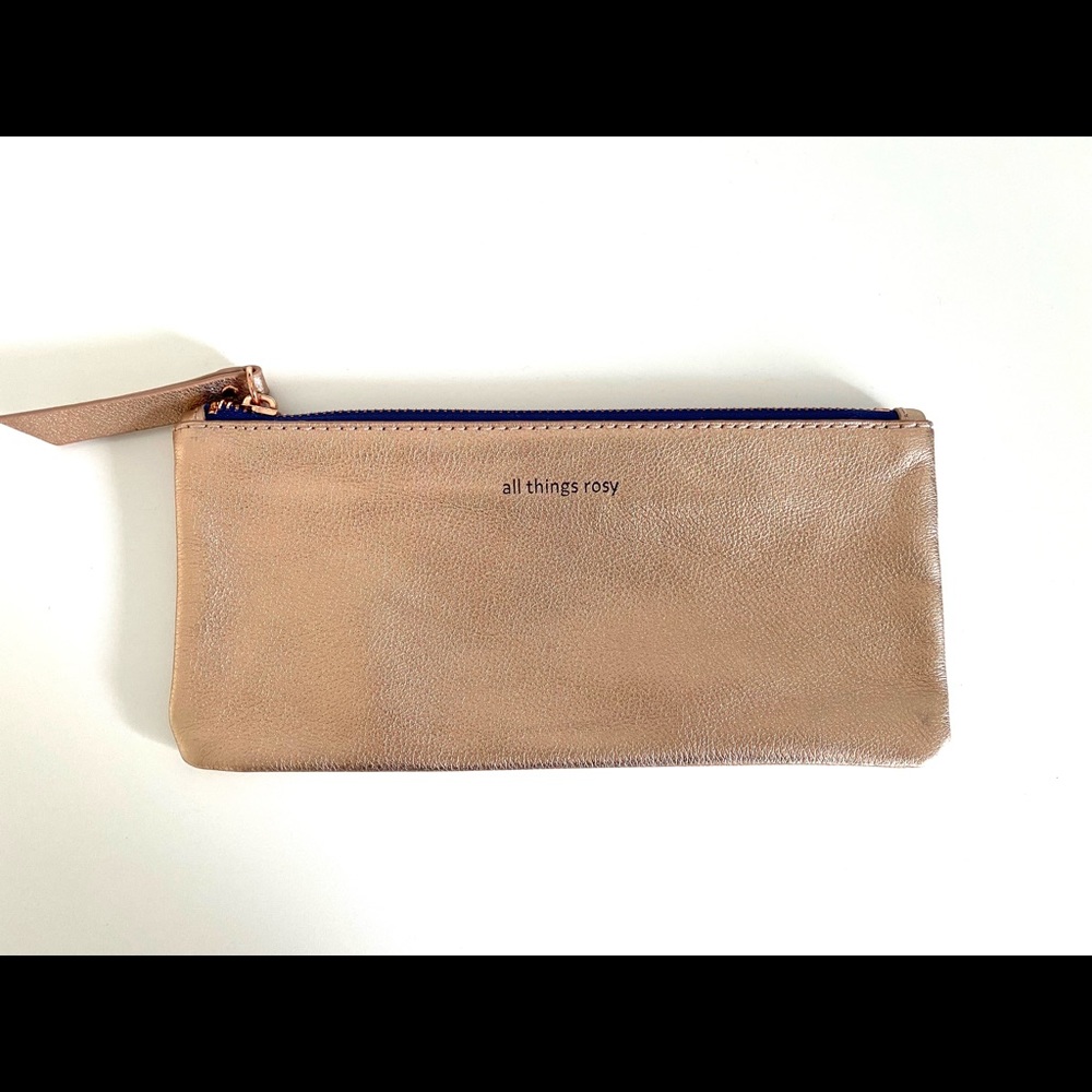 All Things Rosy Anthropologie Leather Pencil Pouch